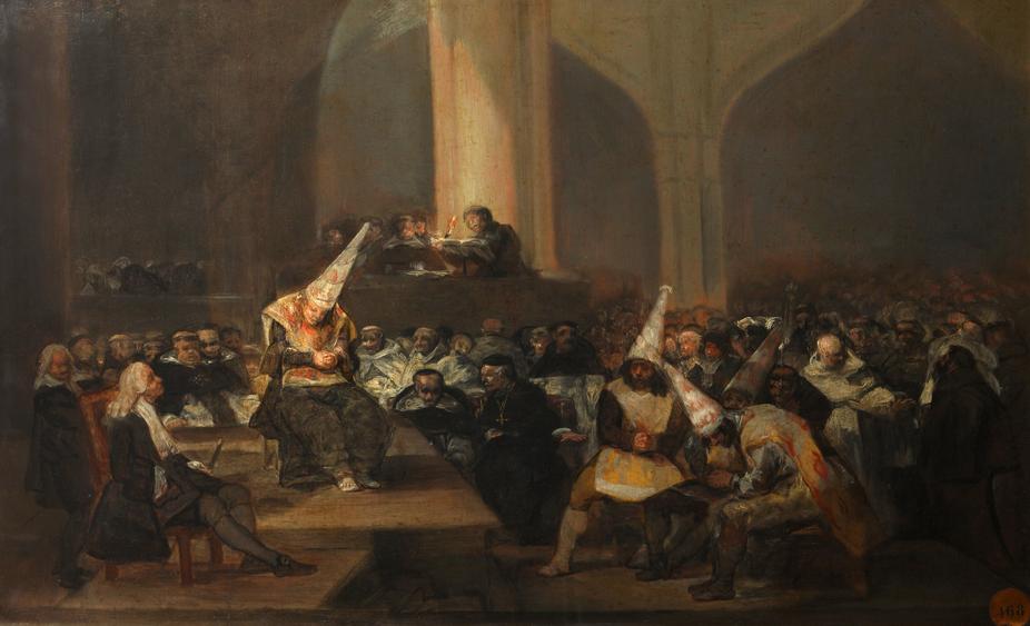 El Tribunal de la Inquisición visto por Goya El Tribunal de la Inquisición visto por Goya